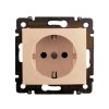 Legrand Модуль розетки 2К+З, с автоматическими зажимами, с защитными шторками 774122