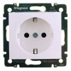 Legrand Модуль розетки 2К+З, с автоматическими зажимами, с защитными шторками, Valena 774222