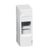 Legrand Щиток накладной Mini S - 2 модуля - RAL 9010 001302