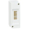 Legrand Щиток накладной Mini S - 2 модуля - RAL 9010 001356