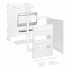 Legrand Щит встраиваемый Nedbox - 9010 - 2 рейки - 24+4 модуля 001412