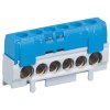 Legrand Клеммная колодка IP 2X - нейтраль - 1 x 6-25 мм - 5 x 1,5-16 мм - длина 62 мм 004815