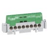 Legrand Клеммная колодка IP 2X - земля - 8 x 1,5-16 мм - длина 75 мм 004832