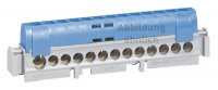 Legrand Клеммная колодка IP 2X - нейтраль - 1 x 6-25 мм - 21 x 1,5-16 мм - длина 141 мм 004845