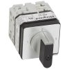 Legrand Трехпозиционный переключатель без положения 0 - PR 17 - 1П - 3 контакта 027499