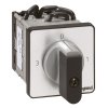 Legrand Трехпозиционный переключатель без положения 0 - PR 12 - 2 П - 6 контактов 027503