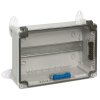 Legrand Коробка промышленная пластиковая - IP55 - IK07 - RAL 7035 - 130x130x74 мм 035931