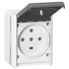 Legrand Розетка 32 A - Программа Plexo - 3К+Н+3 - 400 В - IP 44-IK 08 - для накладного монтажа 055877