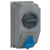 Legrand Комбинированный щиток с переключателем Hypra - IP 44 - 2К+З - 32 А 059243
