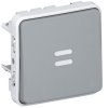 Legrand Однополюсный переключатель на два направления с подсветкой - Программа Plexo 069513