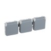 Legrand Розетка 3х2К+З - вертикальная - немецкий стандарт - Программа Plexo 069578