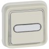 Legrand Кнопочный выключатель с подсветкой Программа Plexo 069864