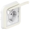 Legrand Розетка 2К+3 - немецкий стандарт - с винтовыми зажимами - Программа Plexo 069869