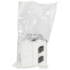 Legrand Розетка RJ 45 двойная - Программа Mosaic - категория 6 - FTP 45° - 2 модуля 076506