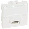 Legrand Розетка RJ 45 - Программа Mosaic - категория 6 - STP 45° - 2 модуля 076507