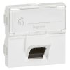 Legrand Розетка RJ 45 - Программа Mosaic - категория 6a - UTP 45° - 2 модуля 076509