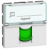 Legrand Розетка RJ 45 - Программа Mosaic - категория 6 - FTP - 2 модуля 076522