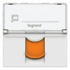 Legrand Розетка RJ 45 - Программа Mosaic - категория 6a - STP - 2 модуля 076525