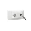 Legrand Розетка RJ 45 - Программа Mosaic - категория 6 - UTP с вытяжным шнуром RJ 45 076532