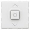Legrand Кнопочный выключатель управления приводами - Программа Mosaic - 2 модуля 077025