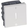 Legrand Выключатель двухполюсный - Программа Mosaic - 2 модуля 077052