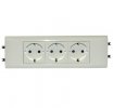 Legrand Розетка 3 х 2К+3 - Программа Mosaic - для установки в кабель-канале 077433