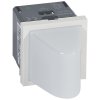 Legrand Малое световое табло с подсветкой зеленым светодиодом Mosaic - 12/24/48 В - 2 модуля 078562