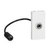 Legrand Розетка Jack 3,5 Mosaic 1 модуль, оборудована шнуром 078779