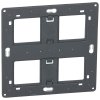 Legrand Суппорт большой вместимости - Программа Batibox - 2 x 2-местный - 2 x 4/5 модулей 080264