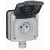 Legrand Розетка 2К+3 с защитными шторками - 16 A - 250 В - Программа Plexo 090466