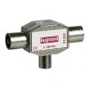 Legrand Делитель экранированный 1 вход (штекер) - 2 выхода (гнезда) 091002