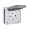 Legrand Розетка 3К+3 - с винтовыми зажимами - Программа Plexo - IP 55 - IK 08 091656