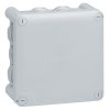 Legrand Коробка квадратная - 130x130x74 Plexo - IP 55 10 кабельных вводов 092032