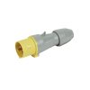 Legrand Прямая вилка - P17 Tempra Pro - IP 44 - 100/130 В~ - 16 A - 2К+З 555121