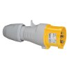 Legrand Прямая вилка - P17 Tempra Pro - IP 44 - 100/130 В~ - 16 A - 3К+З 555122