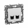 Legrand Двойная розетка RJ45 - категория 6 - Etika 672254