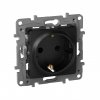 Legrand Розетка 2К+З со шторками - немецкий стандарт 16 А - 250 В Etika 672622
