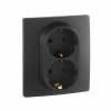 Legrand Розетка 2 x 2К+З - немецкий стандарт - винтовые зажимы - 16 А - 250 В Etika 672623