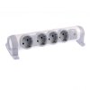 Legrand Многорозеточный блок Комфорт 4 x 2К+З - поставляется без кабеля 694629