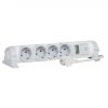 Legrand Удлинитель 4X2К+З с индикатором потребленной мощности и защитой Safe control 694641