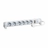 Legrand Многорозеточный блок Комфорт и безопасность 6 x 2К+З - с кабелем длиной 3 м 694647