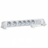 Legrand Многорозеточный блок с защитой от перепадов напряжения 6 x 2К+З 694656