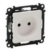 Legrand Механизм розетки 1-м Valena Life 16А 250В 2К IP20 защитные шторки 753416