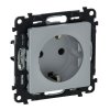 Legrand Valena LIFE Силовая розетка 2К+З 16А 250В с лицевой панелью 753624