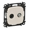 Legrand Valena ALLURE Розетка TV-SAT двухкабельная С лицевой панелью 753858