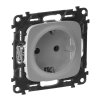 Legrand Valena ALLURE Силовая розетка 2К+З 16А 250В Винтовые зажимы 753935