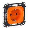 Legrand Valena ALLURE Силовая розетка 2К+З 16А 250В с защитными шторками 754981