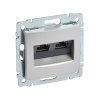 Legrand Механизм розетки компютерной Valena RJ45 STP 10 GIGA 2выхода 770273