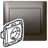 Legrand Розетка - Galea Life - немецкий стандарт - 2К+3 - с защитными шторками 771263