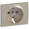 Legrand Лицевая панель - Galea Life - для розетки 2К+З - с защитными шторками 771421